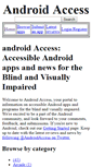 Mobile Screenshot of androidaccess.net