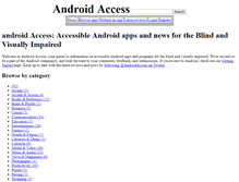 Tablet Screenshot of androidaccess.net